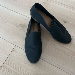 Lucky Brand Black Slip-On Loafers